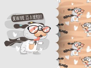 وکتور و الگو کارتونی سگ قهرمان، سگ کوچولوی عینکی