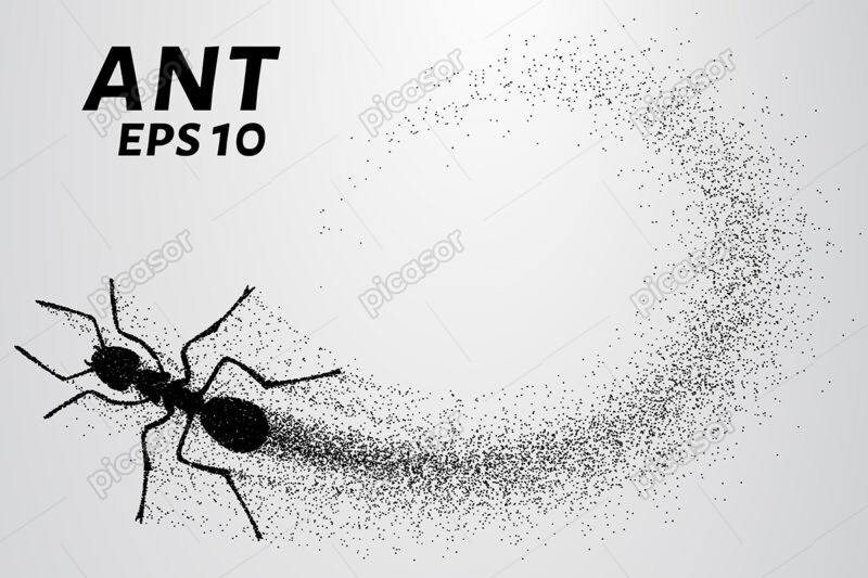 وکتور مورچه - وکتور نقطه ای