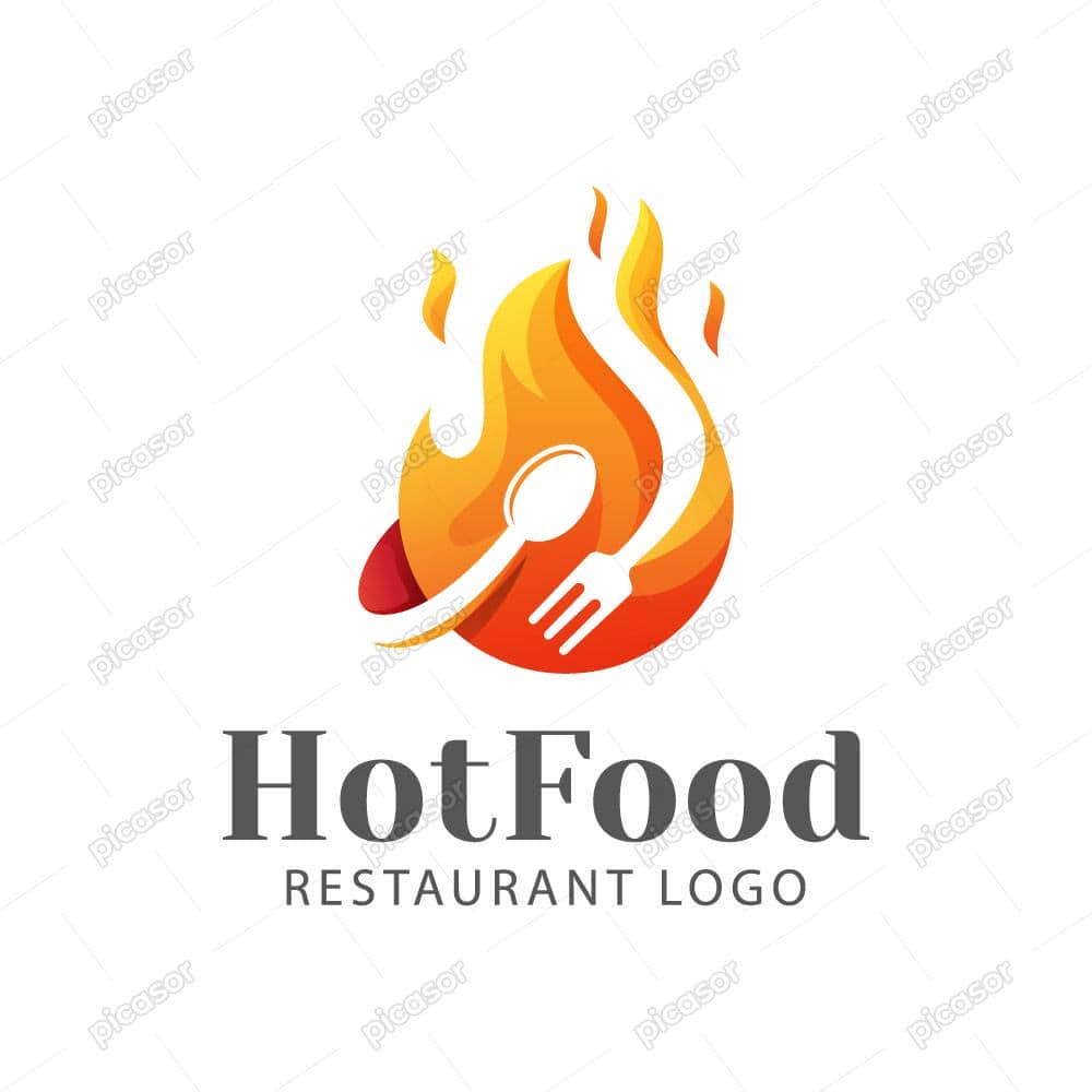 وکتور لوگو باربیکیو، لوگو آتش قاشق چنگال لوگو رستوران وکتور لوگو باربیکیو، لوگو آتش قاشق چنگال لوگو رستوران
