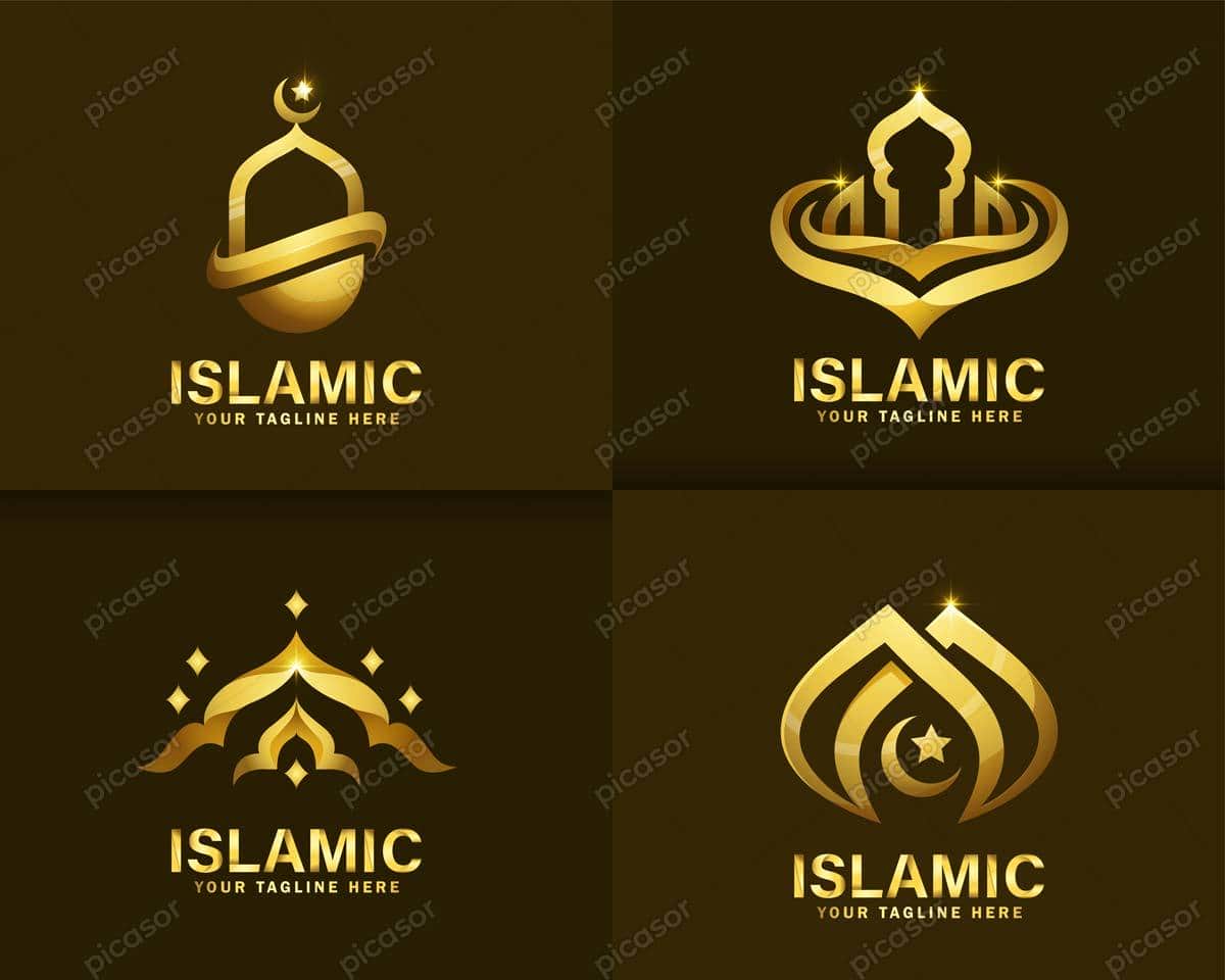 4 وکتور لوگو مسجد لوگو اسلامی و اماکن مقدس 4 وکتور لوگو مسجد لوگو اسلامی و اماکن مقدس