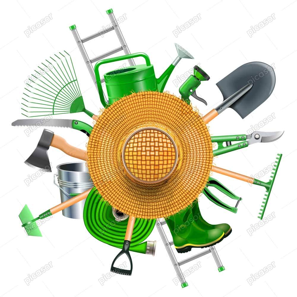 وکتور لوازم و تجهیزات باغبانی و کشاورزی - وکتور ابزارآلات باغبانی وکتور ابزارآلات کشاورزی وکتور لوازم و تجهیزات باغبانی و کشاورزی