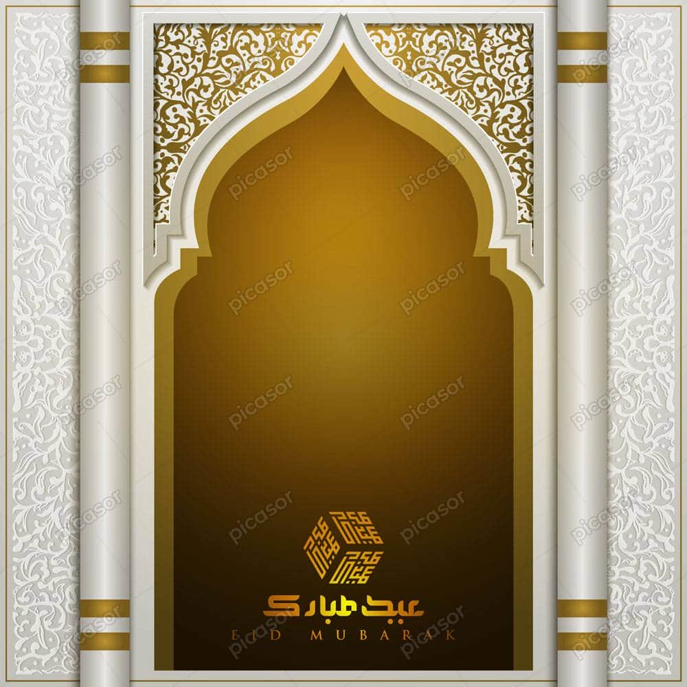 وکتور پس زمینه مسجد - وکتور پس زمینه اسلامی مسجد وکتور پس زمینه معماری اسلامی