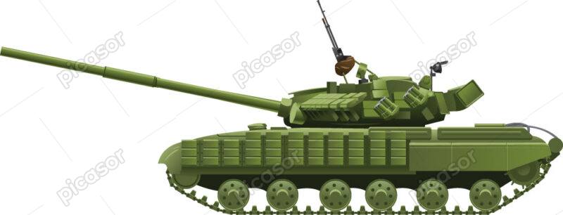 وکتور تانک تی 80 - T80 روسیه - وکتور ماشین و تجهیزات جنگی