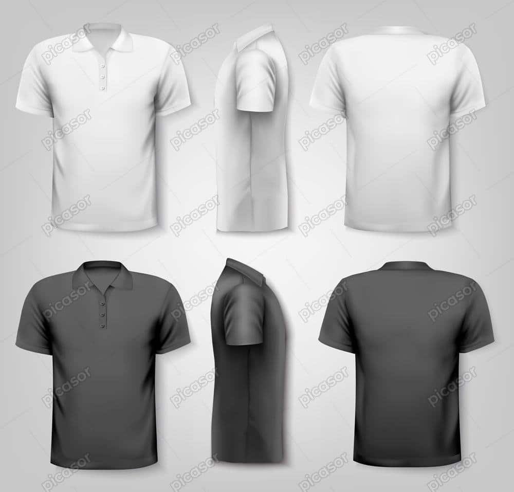 6 وکتور موکاپ لباس مردانه 3 بعدی در جهات مختلف 6 وکتور موکاپ لباس مردانه 3 بعدی در جهات مختلف