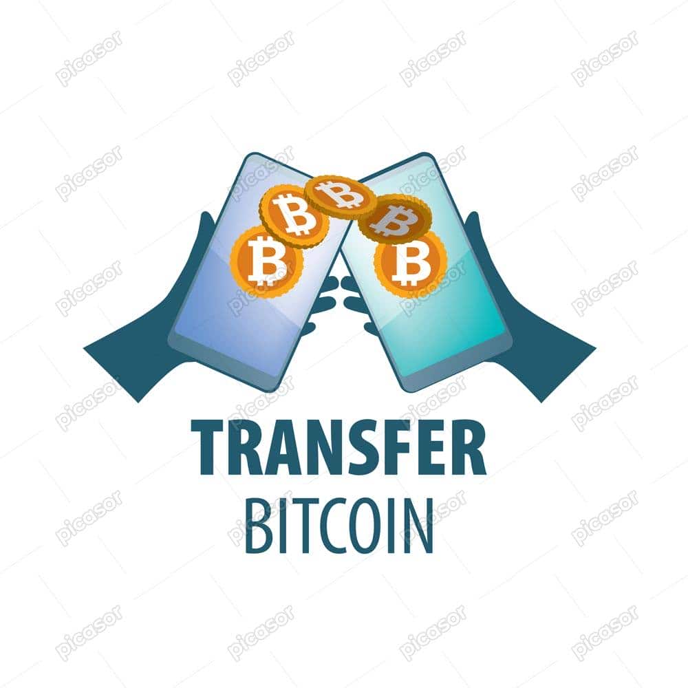 وکتور انتقال بیت کوین با اپلیکیشن موبایل وکتور انتقال بیت کوین با اپلیکیشن موبایل