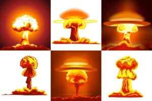 6 وکتور انفجار بمب هسته ای انفجار اتمی - وکتور انفجار بمب اتمی