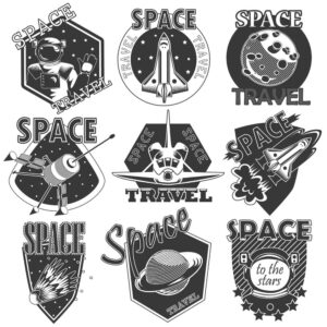 9 وکتور فضاپیما شاتل و فضانورد
