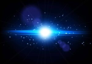وکتور پس زمینه درخشش نور آبی - وکتور پس زمینه انفجار ستاره