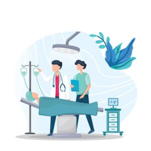 وکتور پزشکان در اتاق عمل - وکتور جراحی در بیمارستان