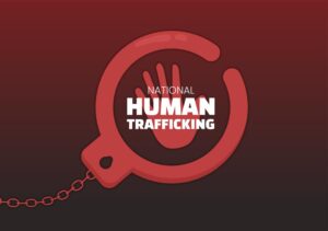 وکتور دست با دستبند - وکتور روز جهانی مبارزه با قاچاق انسان
