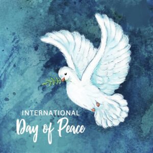 وکتور کبوتر صلح روز جهانی صلح