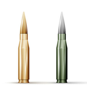 2 وکتور گلوله تفنگ جنگی طراحی واقعی