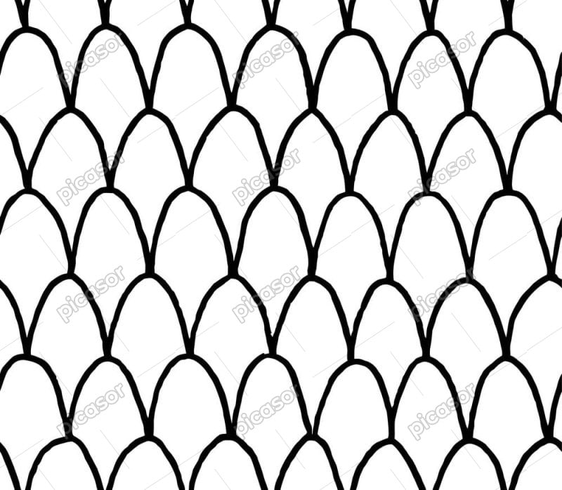 وکتور پترن پولکی zentangle - وکتور پس زمینه پولک