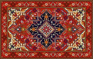 وکتور فرش ایرانی پس زمینه فرش ایرانی