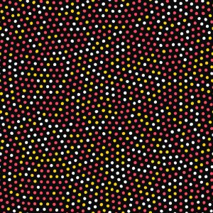 وکتور پترن نقاط قرمز و زرد - وکتور الگو نقطه نقطه