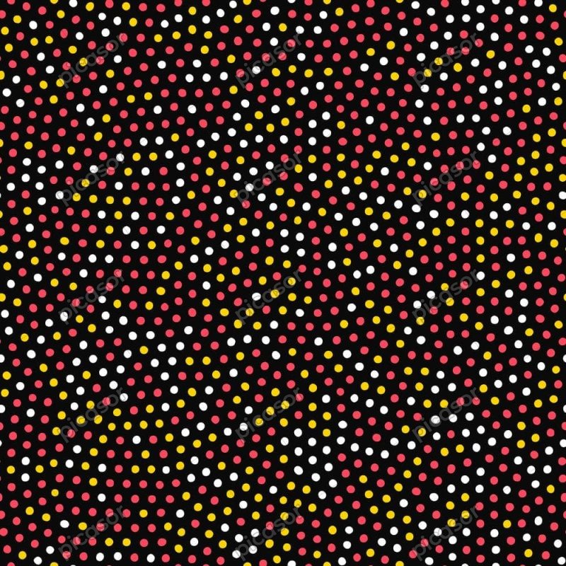 وکتور پترن نقاط قرمز و زرد - وکتور الگو نقطه نقطه