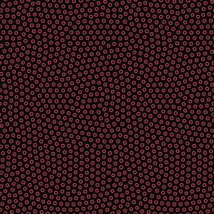 وکتور پترن توپ توپی با نقاط قرمز - وکتور الگو دایره های توخالی کوچک
