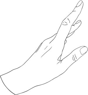 وکتور نقاشی دست با خط طرح اسکچ
