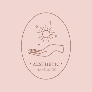وکتور لوگو دست با خورشید - وکتور لوگو محصولات آرایشی بهداشتی و سالن زیبایی