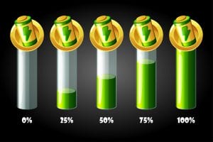 5 وکتور باطری و شارژ باطری