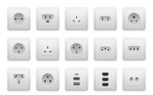 15 وکتور پریز برق - وکتور انواع پریز