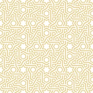 وکتور زمینه ستاره تذهیب الگو معماری اسلامی هندسی