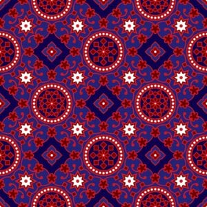 وکتور پترن سنتی زمینه تذهیب هندسی