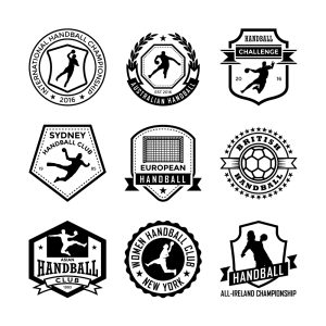 9 وکتور لوگو هندبال و نشان باشگاه هندبال