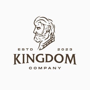 وکتور نیمرخ مرد وکتور لوگو امپراطور