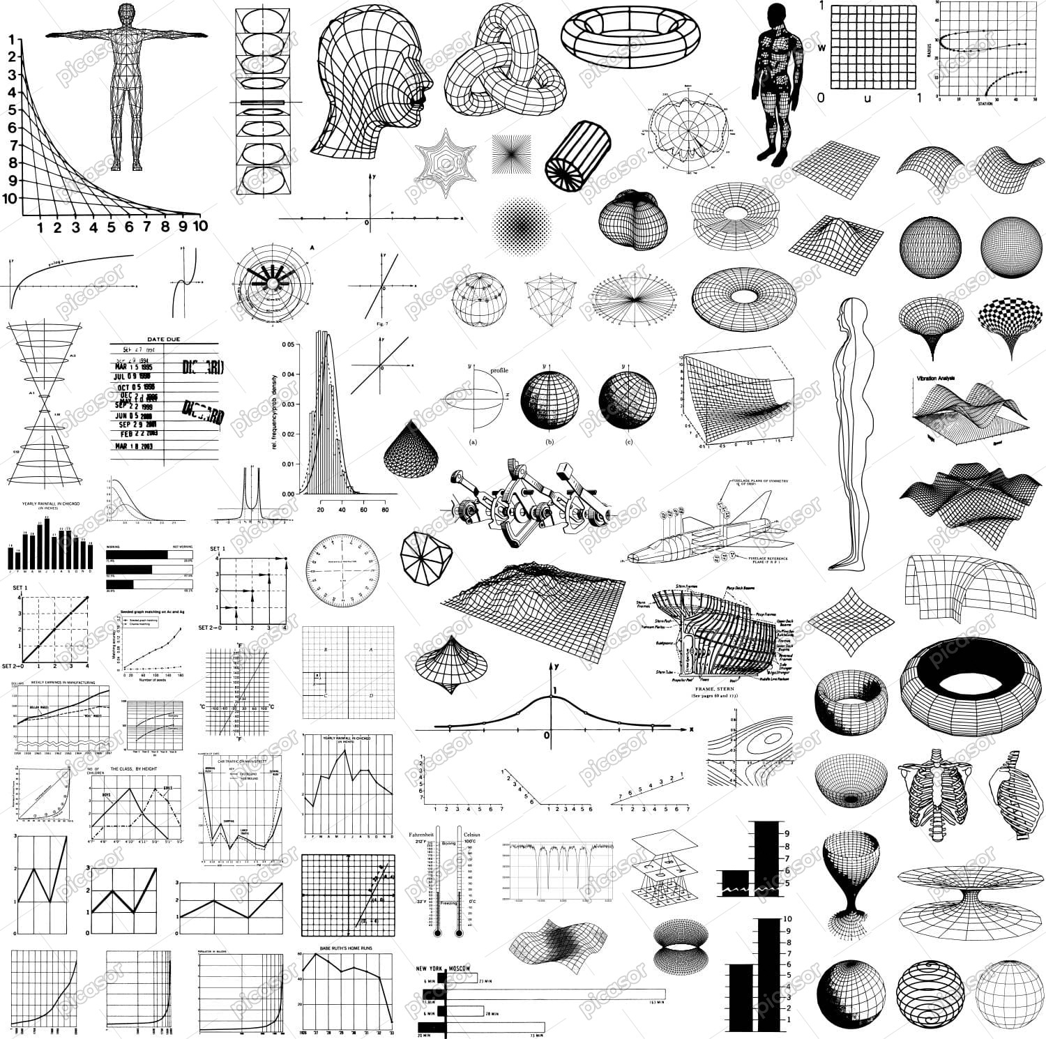 مجموعه بزرگ بیش از 100 وکتور انسان مشبک و نمودارهای علمی - وکتور فرم انسانی، مش 3 بعدی، هندسه و نمودار مدل سازی ریاضی مجموعه بزرگ بیش از 100 وکتور انسان مشبک و نمودارهای علمی - وکتور فرم انسانی، مش 3 بعدی، هندسه و نمودار مدل سازی ریاضی