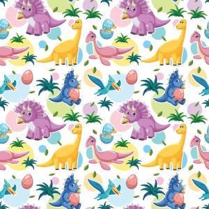 وکتور زمینه الگو دایناسور طرح کارتونی