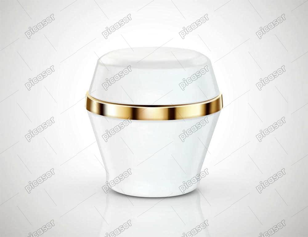وکتور موکاپ قوطی کرم بهداشتی وکتور موکاپ قوطی کرم بهداشتی