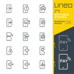 15 وکتور آیکون خدمات نرم افزاری و تعمیر موبایل