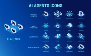 16 وکتور آیکون دستیار هوش مصنوعی